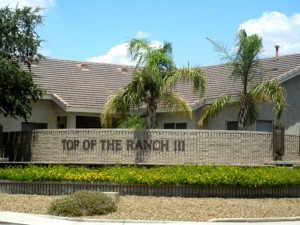 Top-of-the-Ranch community sign